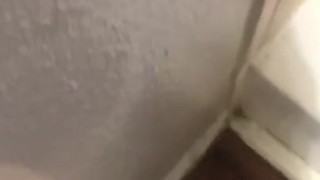 Jacking off before going to work
