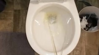 Bigtallman quick piss!