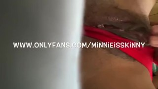 Making Myself Squirt Back to Back. Full Vid on OnlyFans @minnieisskinny 