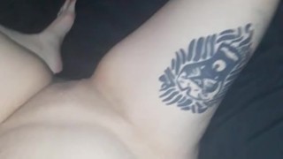 Horny big booty wife throat fucks husbands employee big dick