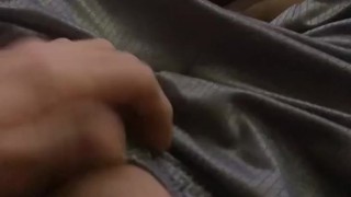 Hot guy getting his cock out