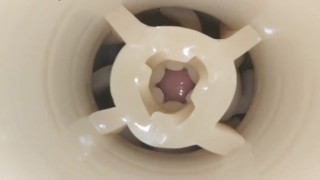 Fucking And Cumming Inside My FlashLight - Intense Orgasm and Crempie