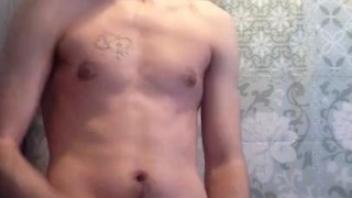 Enjoying Myself in the Bathroom