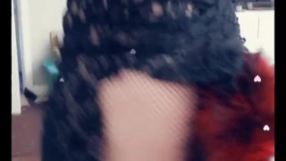 Messy room dance tease lol