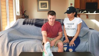 Skater Boy Fucks Little Asian Neighbor - Jada Kai