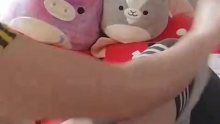 NORI RIPS OFF HER PANTIES AND IS EXCITED TO FINGER HERSELF FOR YOU