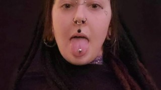 Sloppy Plastic Cock Suck