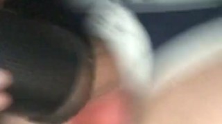Enjoying ROUGH / DEEP FLASHLIGHT FUCK OUTDOORS ** Friends PARKING LOT **