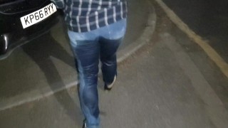 Alice wetting my jeans in public! So daring! Almost caught! ;)
