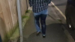 Alice wetting my jeans in public! So daring! Almost caught! ;)