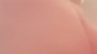 BBW milf having a shower showing her thick white booty