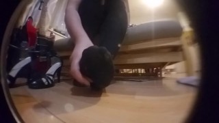Candid Heels and Nylon Stockings filmed