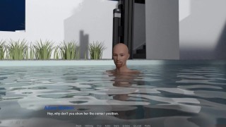 Away From Home Part 19 Redhead Hottie In The Pool By LoveSkySan69