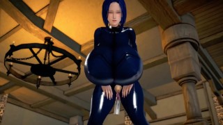 3D Hentai Super Big Tits Tight clothes
