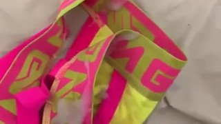Cumming on Jockstrap