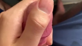 Edging Cock and Moaning