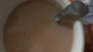 Adding some protein into coffee