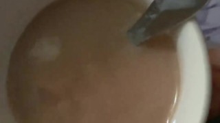 Adding some protein into coffee