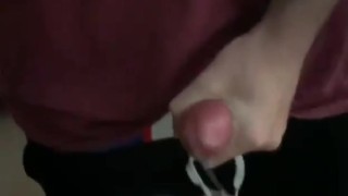 Massive Cumshot on Mirror