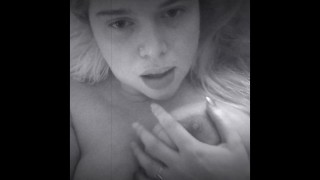 Black and White touching