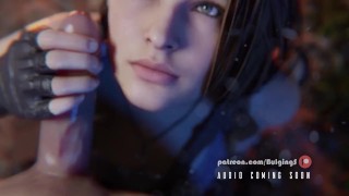 Jill Valentine hentai facial