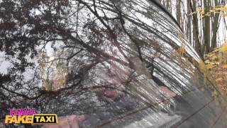 Female Fake Taxi Married man cannot resist Kayla Green's huge boobs