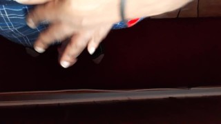 Putting on lotion BBC
