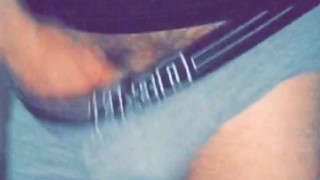 My SnapChat Video' 13 ** Touching my BULGE in PUBLIC Laundry Room **