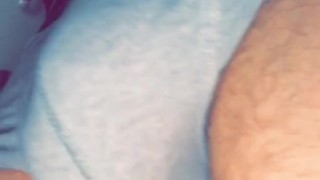 My SnapChat Video' 13 ** Touching my BULGE in PUBLIC Laundry Room **