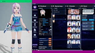 Becoming a 3D Waifu ♡ VR ♡ V-Tube ♡ Virtual Idol ♡ App Tutorial VR Vivi