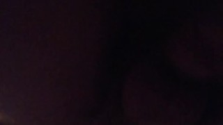 Anal with 12in dildo