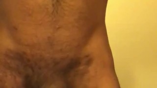 Tattooed Puerto Rican huge cumshot