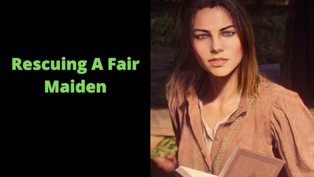Playing Video Games - RDR2 Role Play 25 - Rescuing a Fair Maiden!