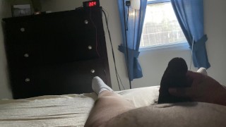 Working from home can be HARD with morning wood keeping me in the bed.
