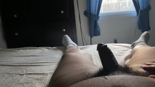 Working from home can be HARD with morning wood keeping me in the bed.