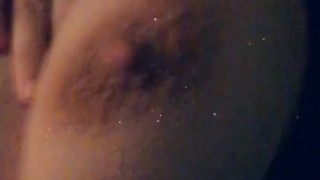 Bouncing my big tit 