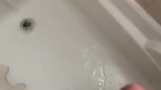 Taking a shower with final surprise