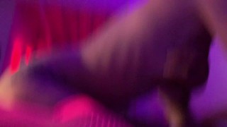 A Blacklight Stripper Fantasy