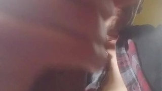 Jerking it w/cum shot