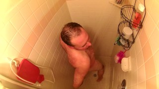 Just taking a shower