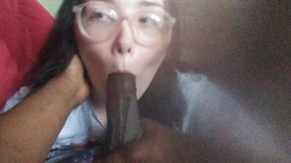 Nerdy female gags on bbc