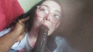 Nerdy female gags on bbc