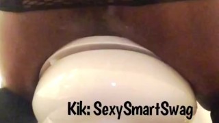 Thick Feminine Sissy wearing Lingerie