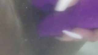 Underwater Ebony Pussy