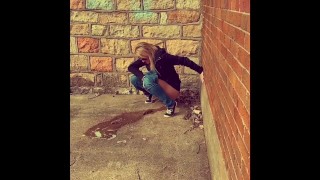 Kara Pissing & Squirting in Public then gets Kirk to Fuck Her & Get Busted