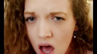 Red Head Milf Grinding on Vibrator