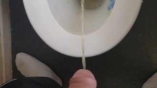 Semi hard pissing