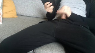Jacking off to women masturbating