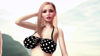 Huge Cock Futa Fucks Big Boob Teen - Growing Dick and Breast Expansion