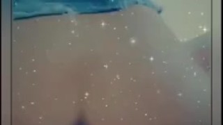 Smokeing hot chav slut big toys XL dragon tail anal beads 